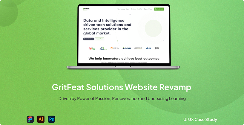 Gritfeat Solutions Website Revamp Case Study